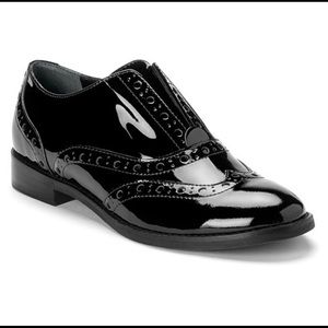Vionic Wise Hadley Black Patent Oxford Size US 9.5